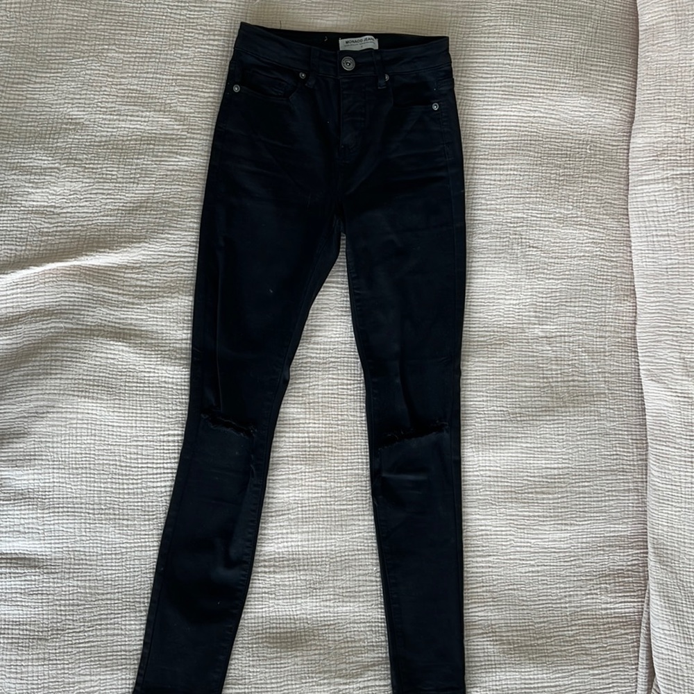 Monaco black skinny jeans